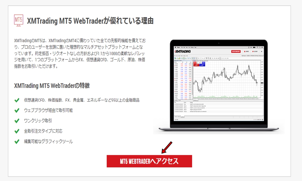 WebTraderを起動する