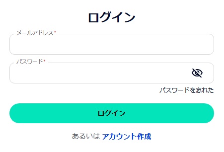 FXGTのアカウントに初回ログイン